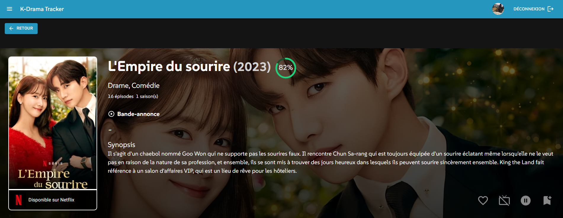 Kdrama Tracker
